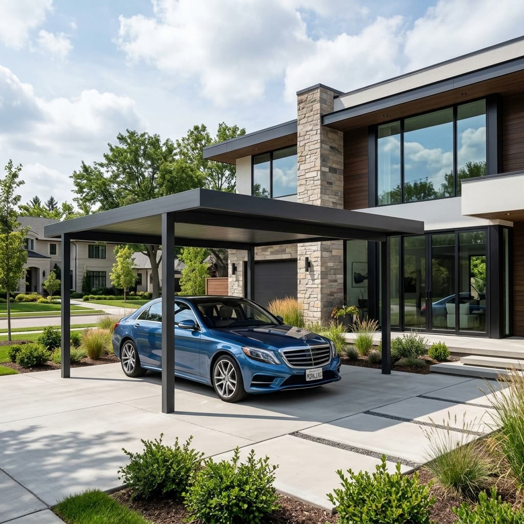 Aluminium-Carports 2026: Mehr Schutz, weniger Kosten
