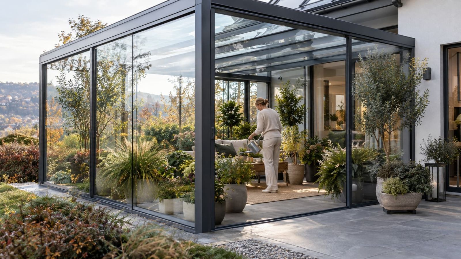 Winterharte Pflanzen für den Kaltwintergarten